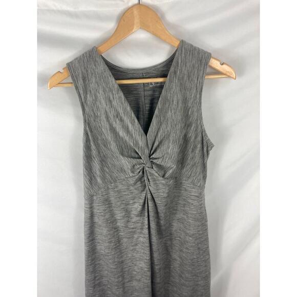 Eddie Bauer Sleeveless V Neck Twist Front Dress SIze PM - Picture 2 of 4